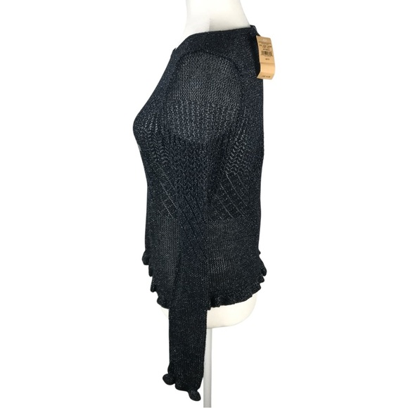 American Eagle Sparkly Knit Top Size S NWT - Picture 3 of 5